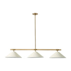 Merivale Linen Linear Island Pendelleuchte