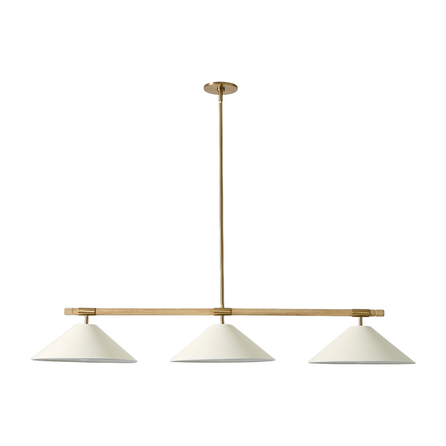 Merivale Linen Linear Island Pendant Lamp