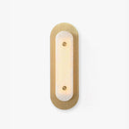 Mesh Brass Alabaster Wall Light