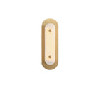 Mesh Brass Alabaster Wall Light