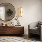 Metal Acrylic Linear Sconce
