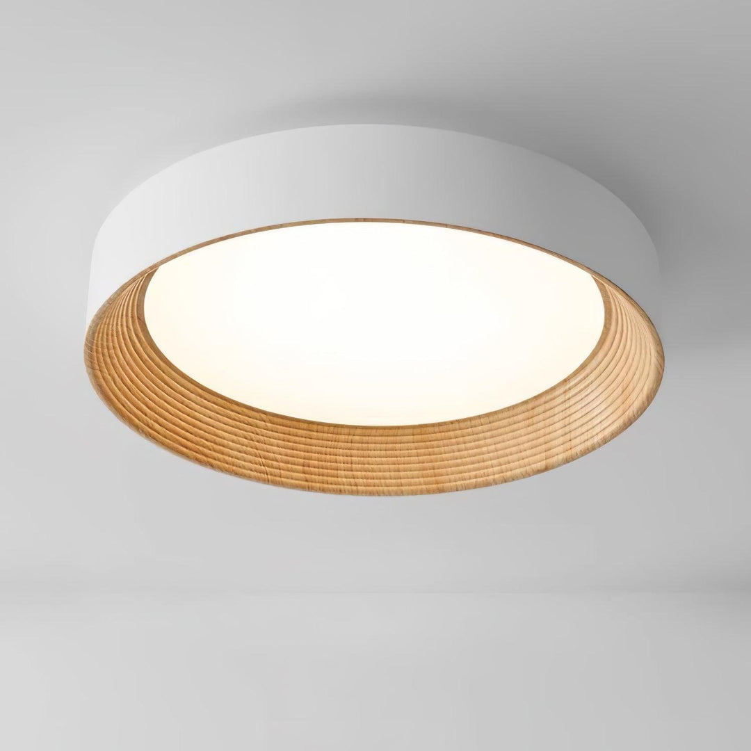 Metal Acrylic Ring Flush Mount