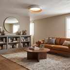 Metal Acrylic Ring Flush Mount