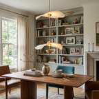 Metal Acrylic Tiered Pendant Lamp