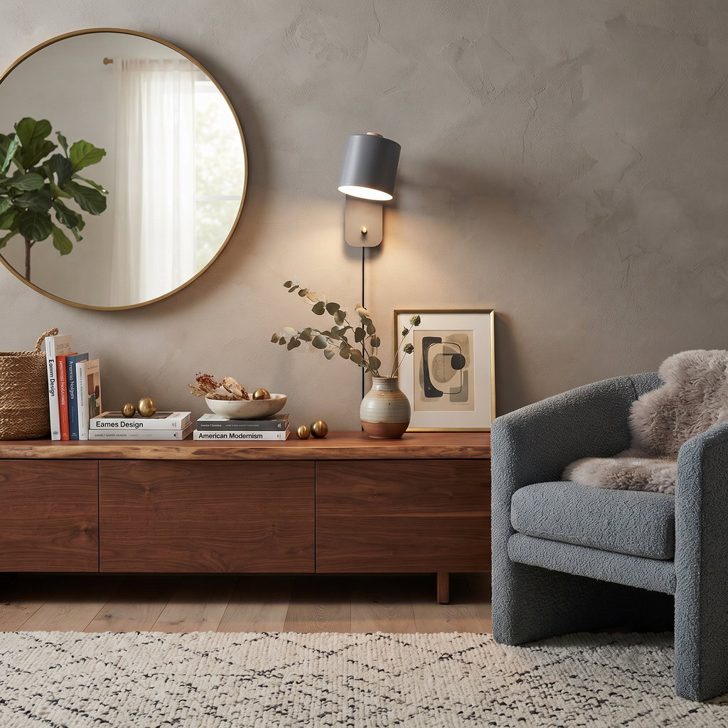 Metal Minimalist Wall Sconce