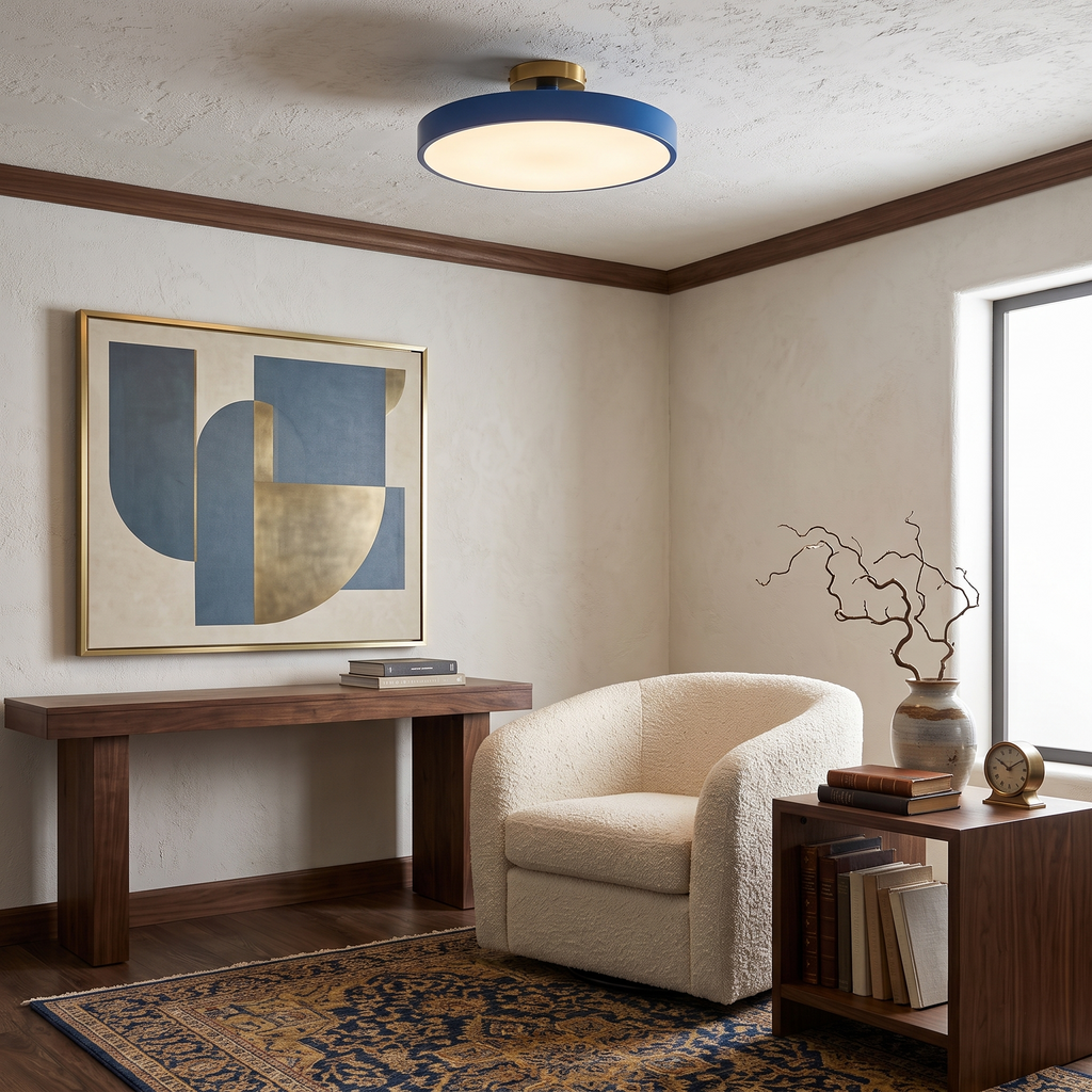 Metal Round Flush Mount