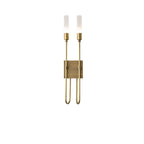 Metal and Acrylic Dual-Light Sconce