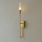Metal and Acrylic Dual-Light Sconce