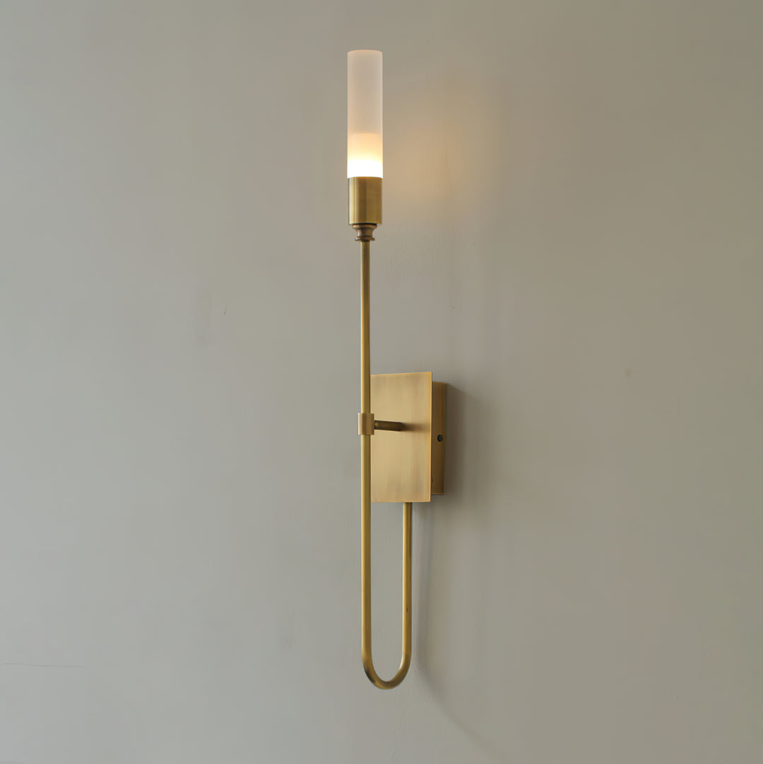Metal and Acrylic Dual-Light Sconce