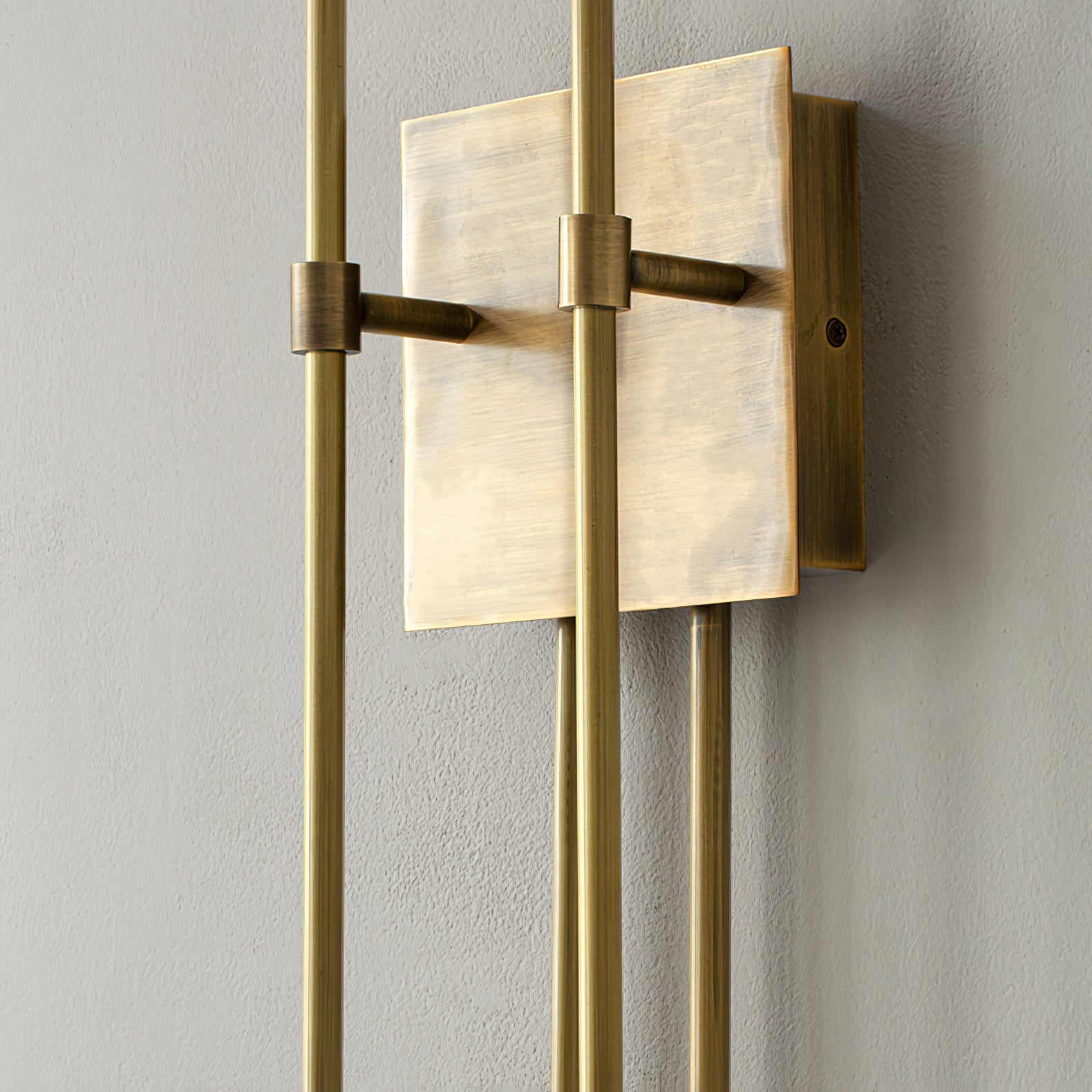 Metal and Acrylic Dual-Light Sconce