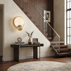 Minimalist Cloud Stone Disc Light