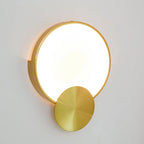 Minimalist Cloud Stone Disc Light