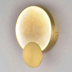 Minimalist Cloud Stone Disc Light