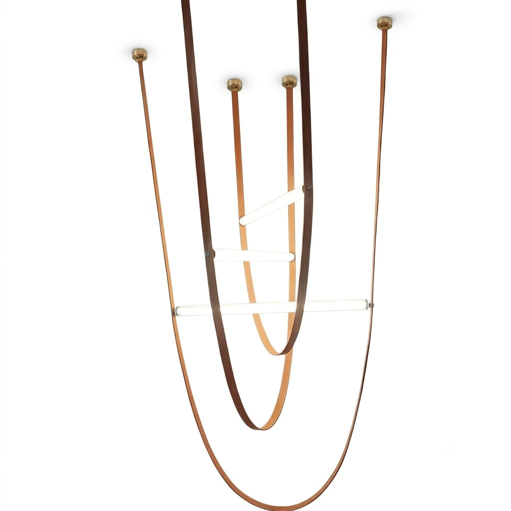 Minimalist Linear Sling Pendant Light