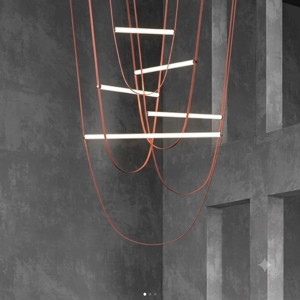 Minimalist Linear Sling Pendant Light