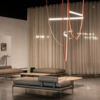 Minimalist Linear Sling Pendant Light