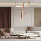 Minimalist Linear Sling Pendant Light