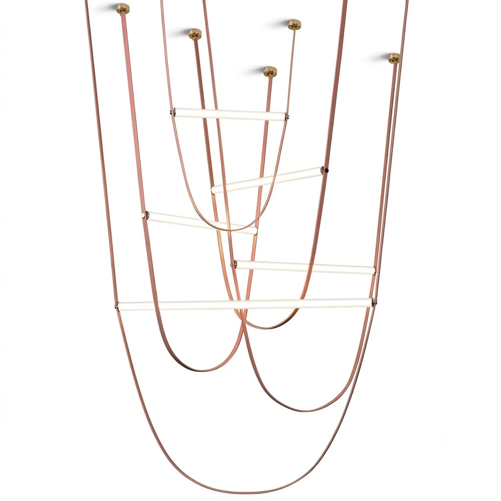 Minimalist Linear Sling Pendant Light