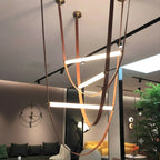 Minimalist Linear Sling Pendant Light
