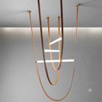 Minimalist Linear Sling Pendant Light