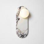 Minimalist Marble Pillar Sconce