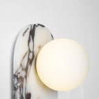 Minimalist Marble Pillar Sconce