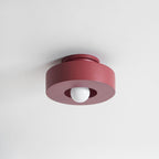 Minimalist Resin Flush Mount