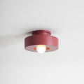 Minimalist Resin Flush Mount