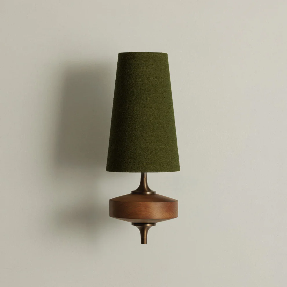 Modera Dual Walnut Sconce