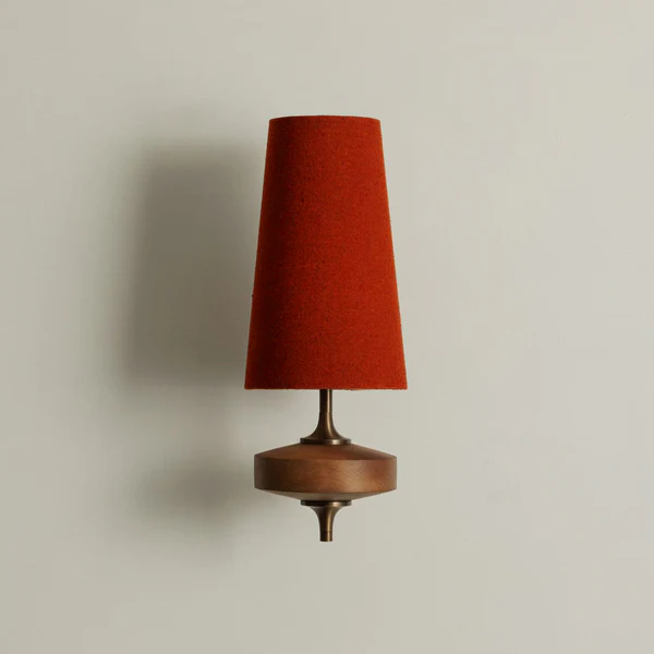 Modera Dual Walnut Sconce