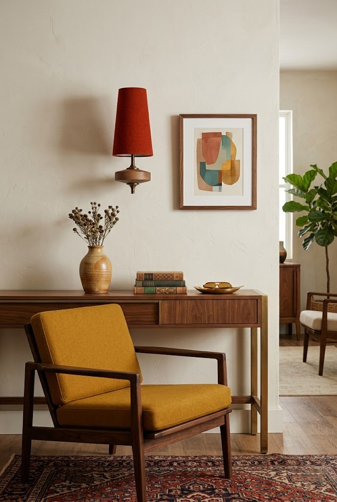 Modera Dual Walnut Sconce