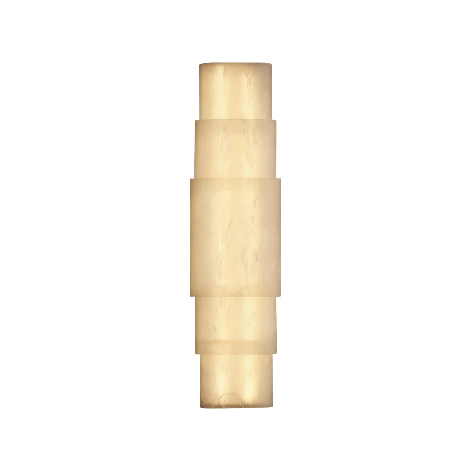 Multi Layer Stacked Alabaster Wall Lamp