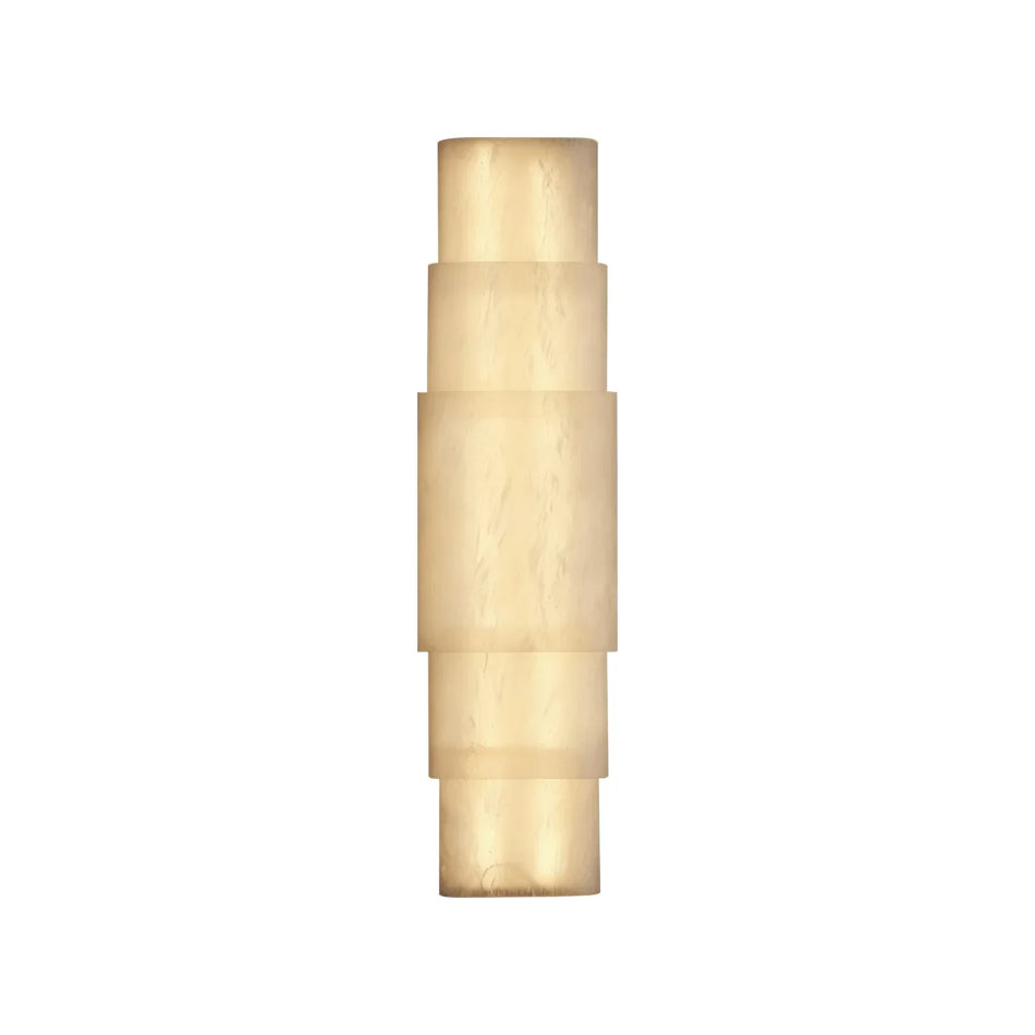 Multi Layer Stacked Alabaster Wall Lamp