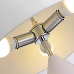 Mushroom Dome Glass Table Lamp