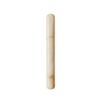 Modern Cylindrical Alabaster Art Glass Wall Sconce on Pure White Background
