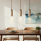 Natural Travertine Pendant Light
