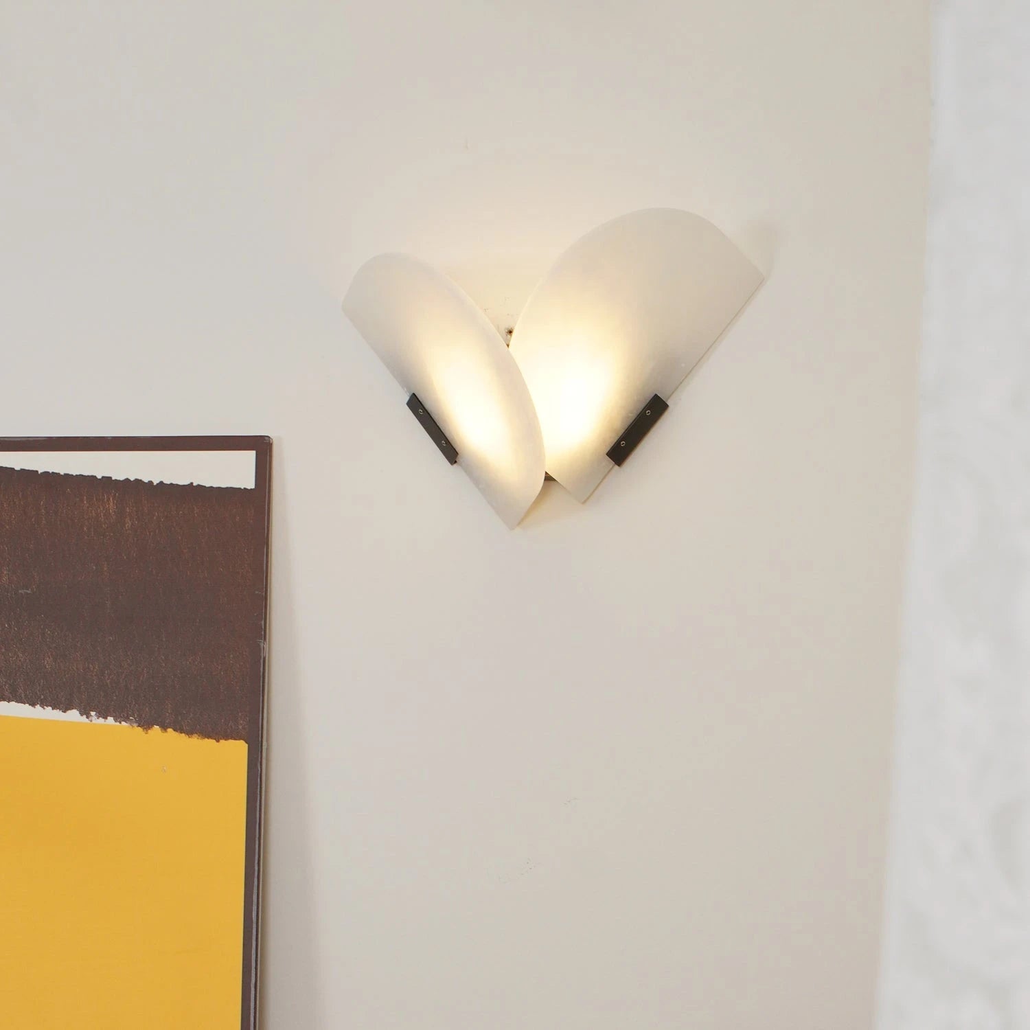 Natural Stone Layered Wall Lamp