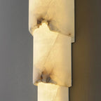 Natural Veined Alabaster Wall Light