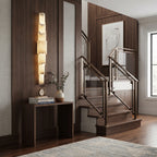 Natural Veined Alabaster Wall Light