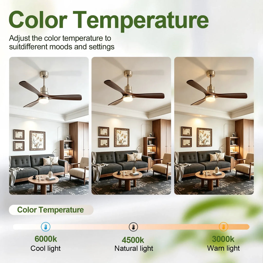 Nordic Tri-Blade Ceiling Fan