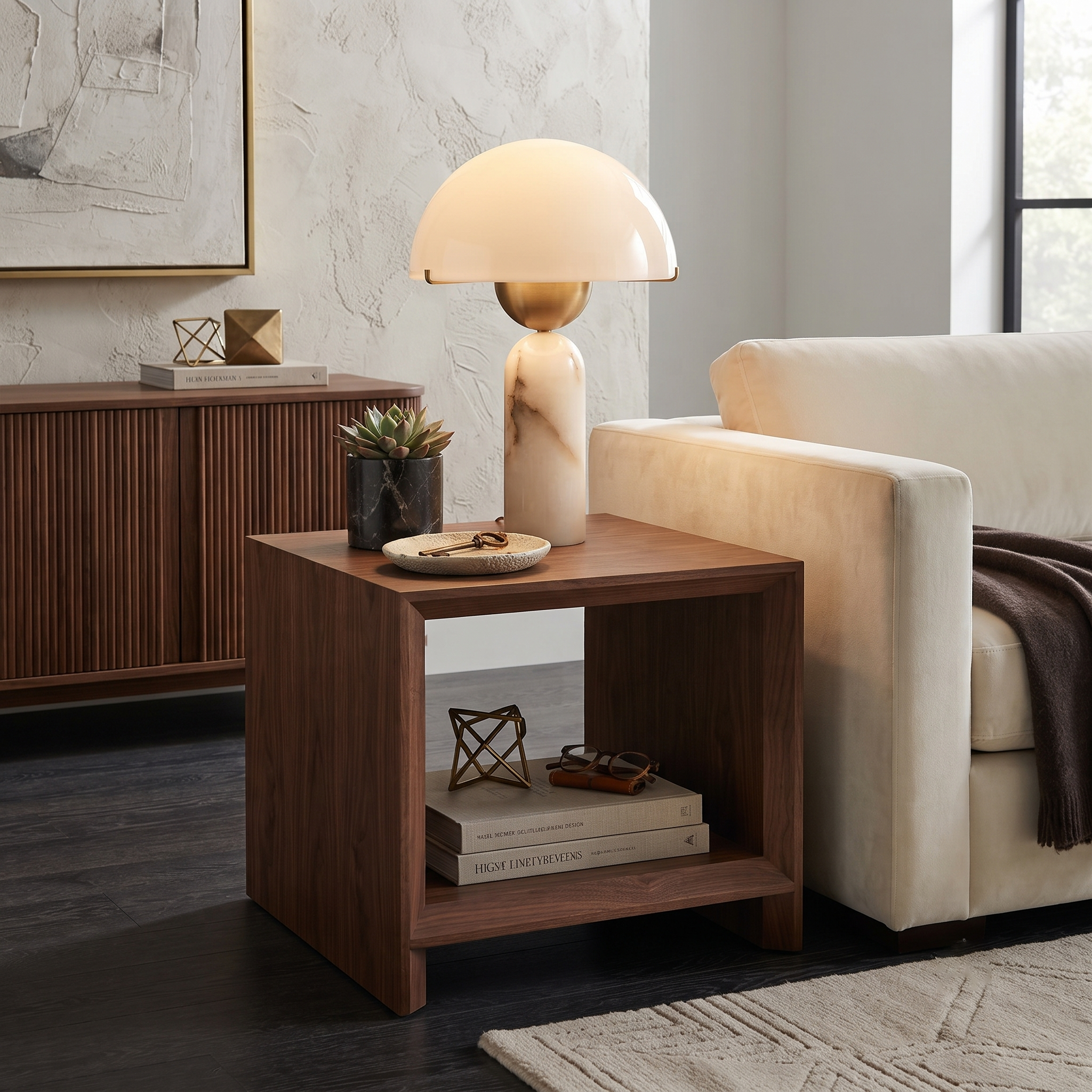 Nova Alabaster Accent Lamp