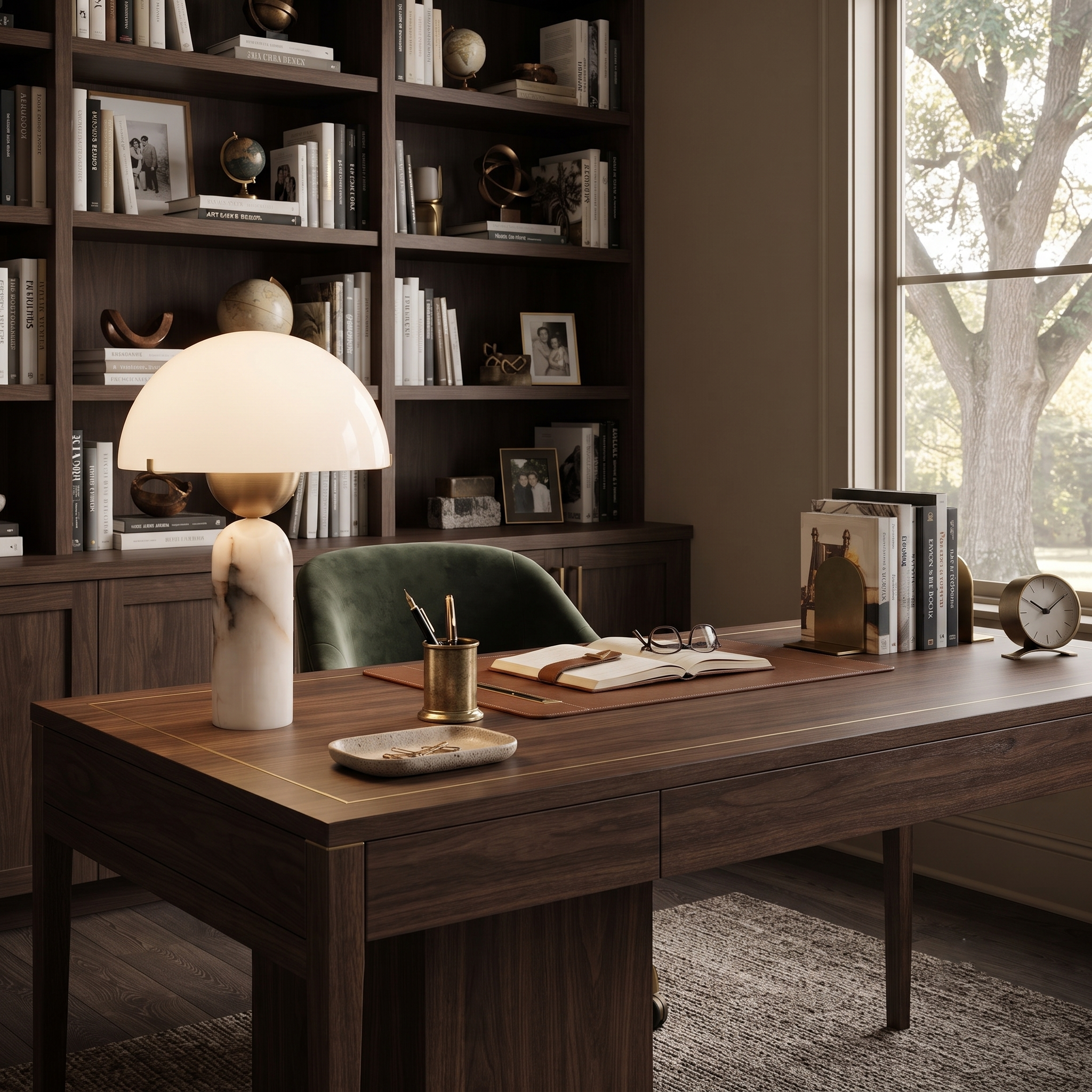 Nova Alabaster Accent Lamp