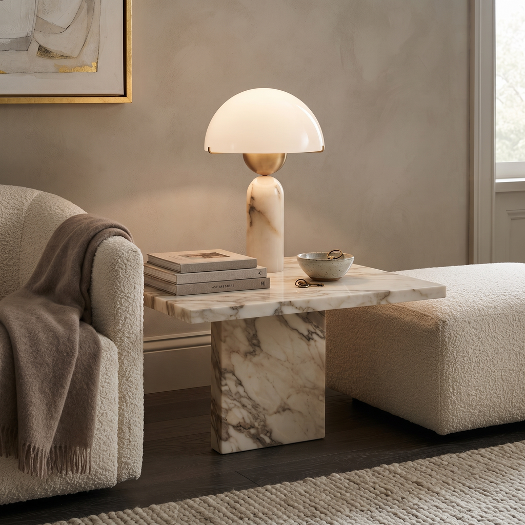 Nova Alabaster Accent Lamp