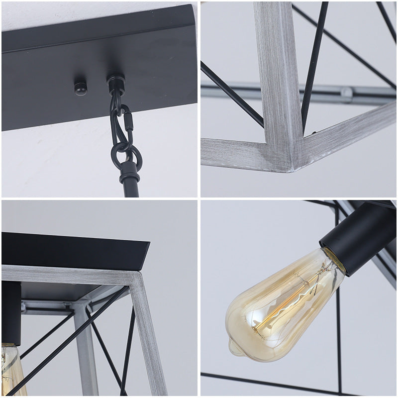 5-Light Linear Island Chandelier
