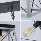 5-Light Linear Island Chandelier