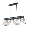 5-Light Linear Island Chandelier