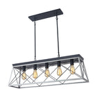 5-Light Linear Island Chandelier