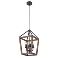 Open Cage Lantern Chandelier