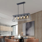 5-Light Linear Island Chandelier