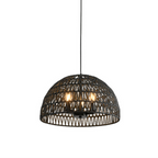 Aero Mesh Iron Dome Pendant Light